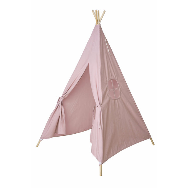 Beltéri Teepee Sátor Gyermekeknek - Rózsaszínű 01