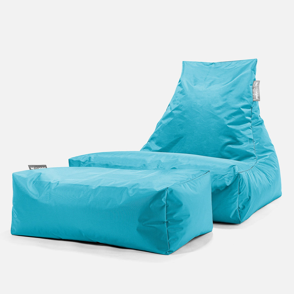 Babzsák-Klubfotel - SmartCanvas™ Akvamarin 02