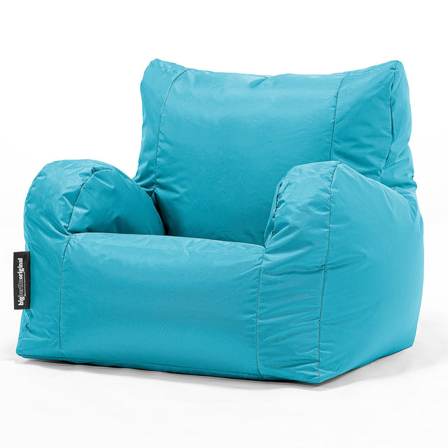 Babzsákfotel Kartámasszal - SmartCanvas™ Akvamarin 01