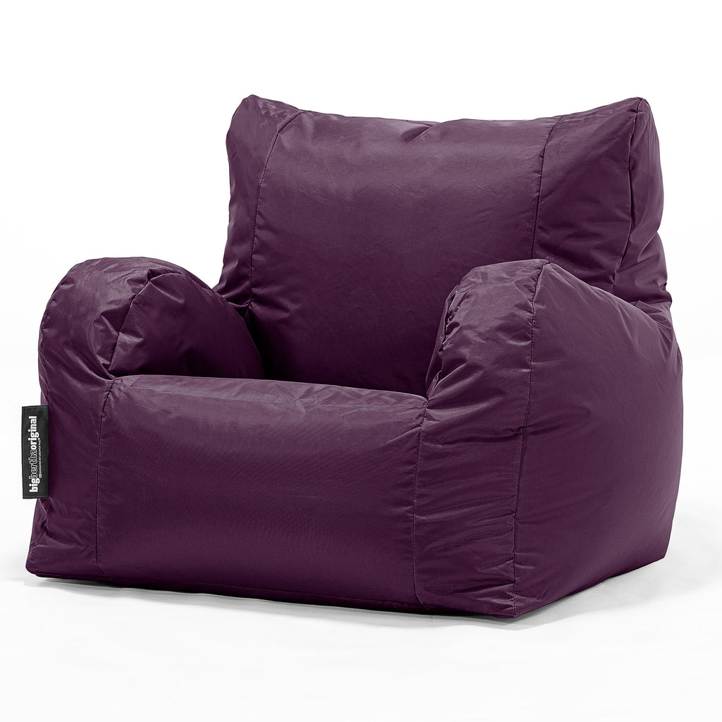 Babzsákfotel Kartámasszal - SmartCanvas™ Bíbor 01