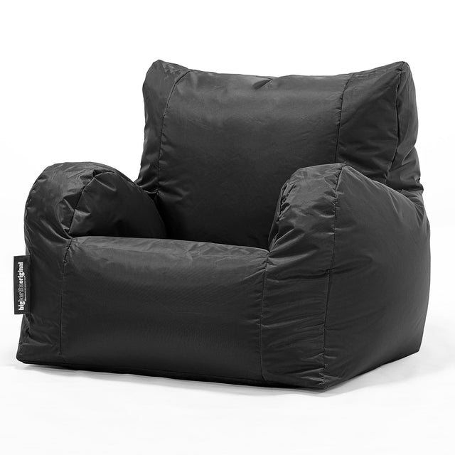 Babzsákfotel Kartámasszal - SmartCanvas™ Fekete 01