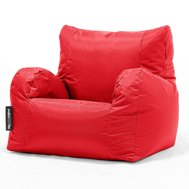 Babzsákfotel Kartámasszal - SmartCanvas™ Vörös 01