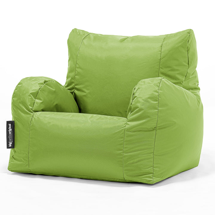 Babzsákfotel Kartámasszal - SmartCanvas™ Zöldcitrom 01