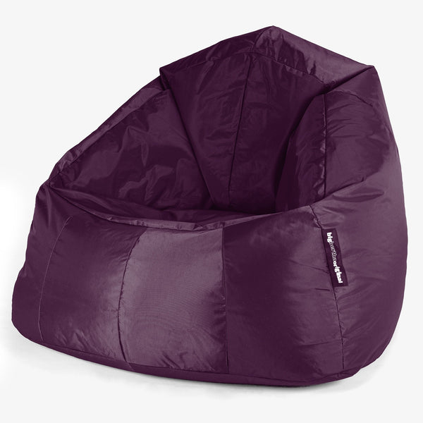 Cocoon Stílusú Gyermek Babzsák 2-6 Éves - SmartCanvas™ Bíbor 01
