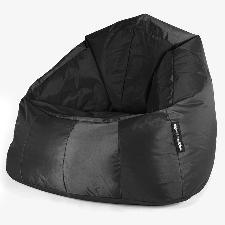 Cocoon Stílusú Gyermek Babzsák 2-6 Éves - SmartCanvas™ Fekete 01