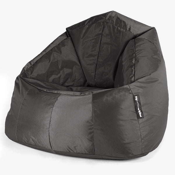 Cocoon Stílusú Gyermek Babzsák 2-6 Éves - SmartCanvas™ Grafitszürke 01
