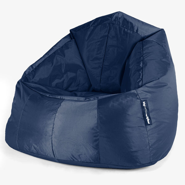 Cocoon Stílusú Gyermek Babzsák 2-6 Éves - SmartCanvas™ Sötétkék 01