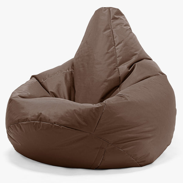 Háttámlás babzsákfotel - SmartCanvas™ Barna 01