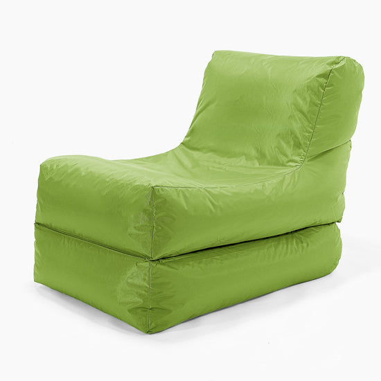Összehajtható Napozó Babzsák-Klubfotel - SmartCanvas™ Zöldcitrom 03