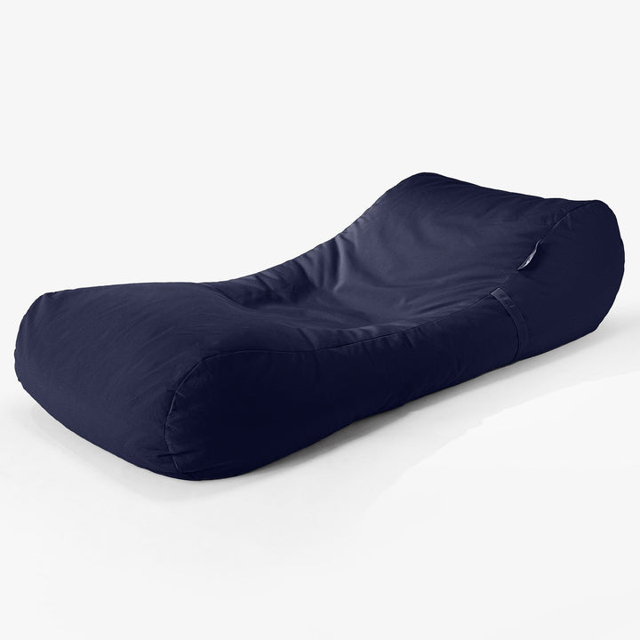 SoleiStorm™ Ultra 2000 h+ Összehajtható Napozó Babzsák-Klubfotel - Olefin Sötétkék 01