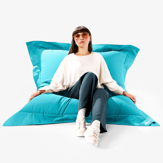 SoleiStorm™ Ultra 2000 h+ XXL Óriás Babzsák - Olefin Akvamarin 01