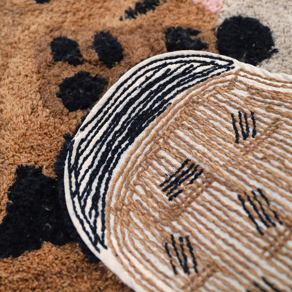 Gyerekszőnyeg - Gepárdkölyök Fabric Close-up Image