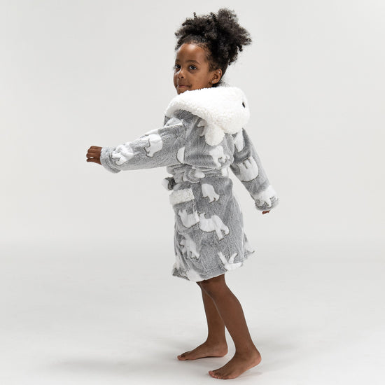 Gyermek Plüss Köntös - Jegesmedve 03