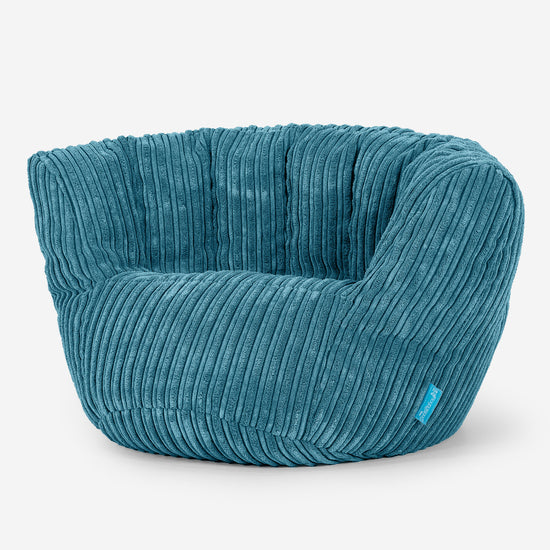 Charles Vintish Babzsák Gyermekek Számára 2-6 Éves - Klasszikus Kordbársony Égei-tengeri kék 02