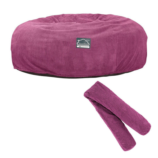 Cloudsac 3000 XXL Király Méretű Memóriahabos Babzsák-Kanapé - Pompon Rózsaszínű 09