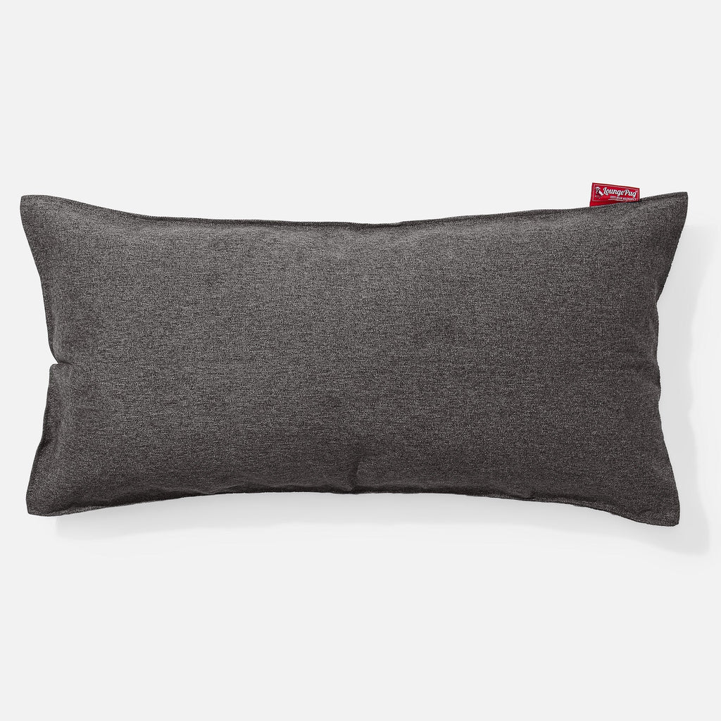 XL Négyszögletű Párna Memóriahab Belsővel 40 x 80cm - Interalli Gyapjú Szürke 01