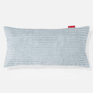 XL Négyszögletű Párnahuzat 40 x 70cm - Klasszikus Kordbársony Babakék