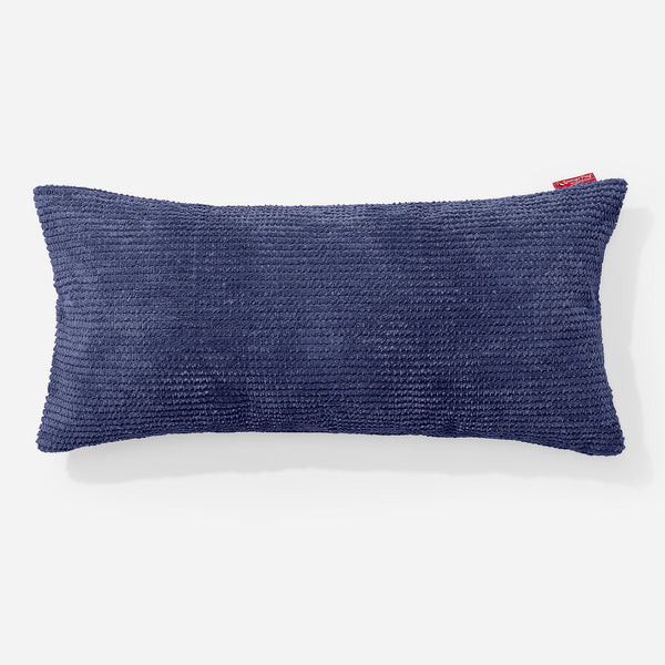 XL Négyszögletű Párna Memóriahab Belsővel 40 x 80cm - Pompon Bíbor 01