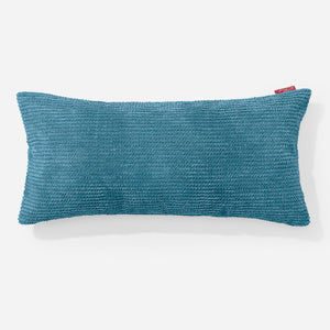 XL Négyszögletű Párnahuzat 40 x 70cm - Pompon Égei-tengeri kék
