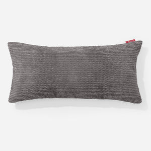 XL Négyszögletű Párnahuzat 40 x 70cm - Pompon Szénfekete