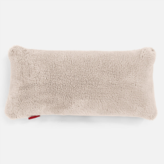 XL Négyszögletű Párna 40 x 80cm - Teddy Műszőrme Nerc 01