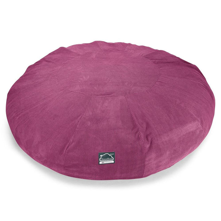 Cloudsac 5000 XXXXXL Titanic Méretű Memóriahabos Babzsák-Kanapé - Pompon Rózsaszínű 04