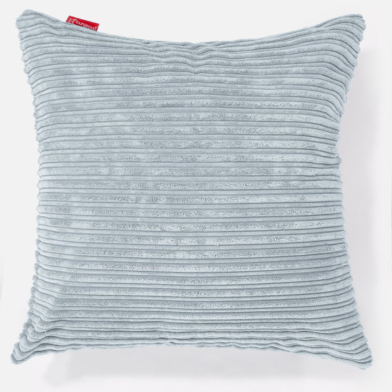 Extra Nagypárnahuzat 70 x 70cm - Klasszikus Kordbársony Babakék 01