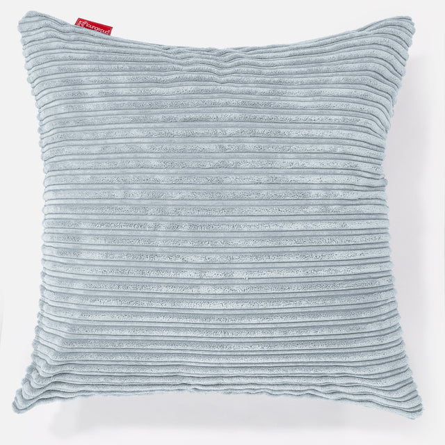 Extra Nagypárnahuzat 70 x 70cm - Klasszikus Kordbársony Babakék 01