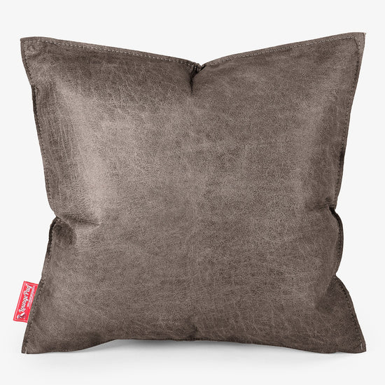Extra Nagypárnahuzat 70 x 70cm - Öregített Bőr Természetes pala 01