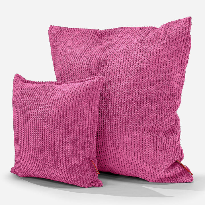 Extra Nagypárnahuzat 70 x 70cm - Pompon Rózsaszínű 02