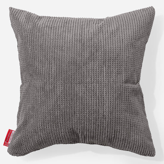 Extra Nagypárnahuzat 70 x 70cm - Pompon Szénfekete 01