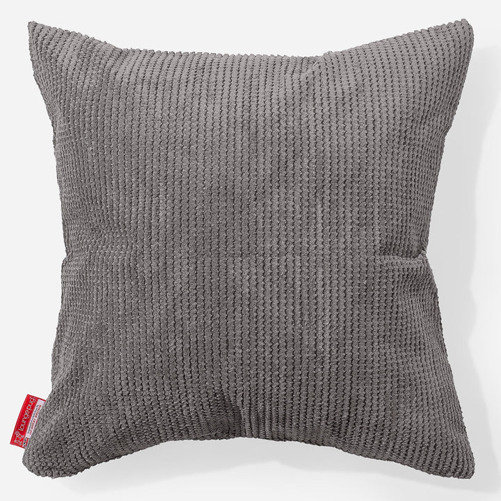 Extra Nagypárnahuzat 70 x 70cm - Pompon Szénfekete 01