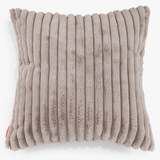 Extra Nagypárnahuzat 70 x 70cm - Ultra Plüss Kord Nerc 01