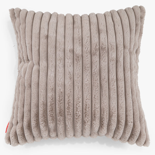 Extra Nagypárnahuzat 70 x 70cm - Ultra Plüss Kord Nerc 01