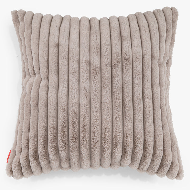 Extra Nagypárnahuzat 70 x 70cm - Ultra Plüss Kord Nerc 01