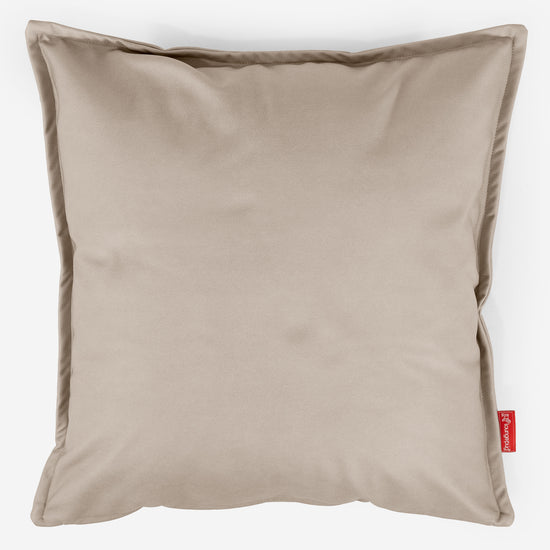 Extra Nagypárnahuzat 70 x 70cm - Vegán Bőr Elefántcsont 01