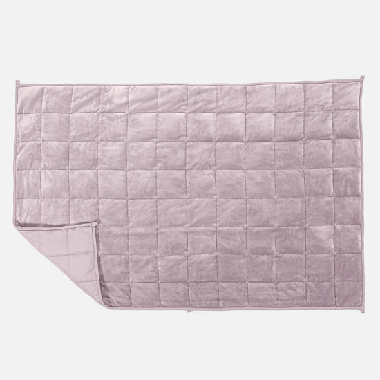 Gyermek Súlyozott Takaró - Flanel Polár Halványrózsaszínű 03