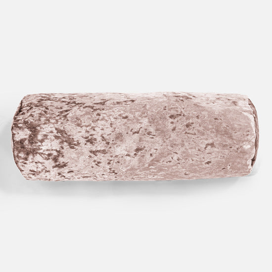 Hengerpárnahuzat 20 x 55cm - Retró Bársony Trüffel 02
