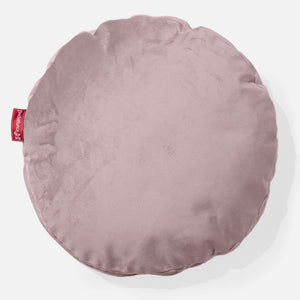Kerek Párnahuzat 50cm - Bársony Rózsaszínű