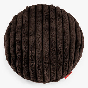 Kerek Párnahuzat 50cm - Ultra Plüss Kord Sable