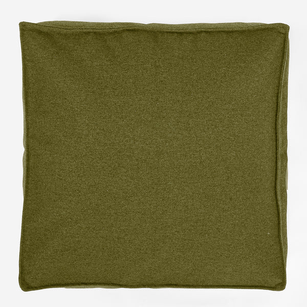 Padlópárna - Interalli Gyapjú Zöldcitrom Fabric Close-up Image