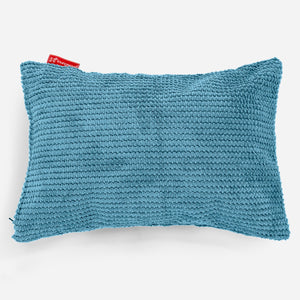 Párnahuzat 35 x 50cm - Pompon Égei-tengeri kék