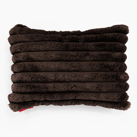 Párnahuzat 35 x 50cm - Ultra Plüss Kord Sable 01