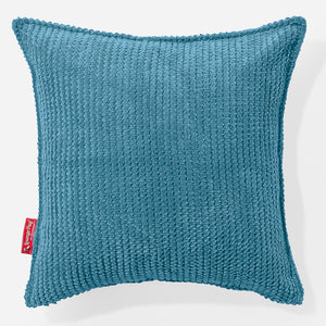 Párnahuzat 47 x 47cm - Pompon Égei-tengeri kék