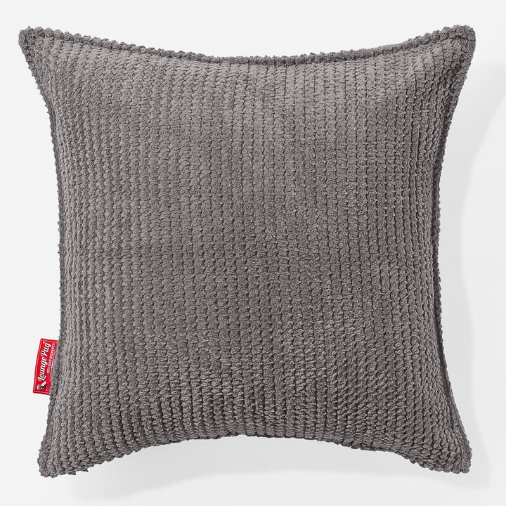 Párnahuzat 47 x 47cm - Pompon Szénfekete 01