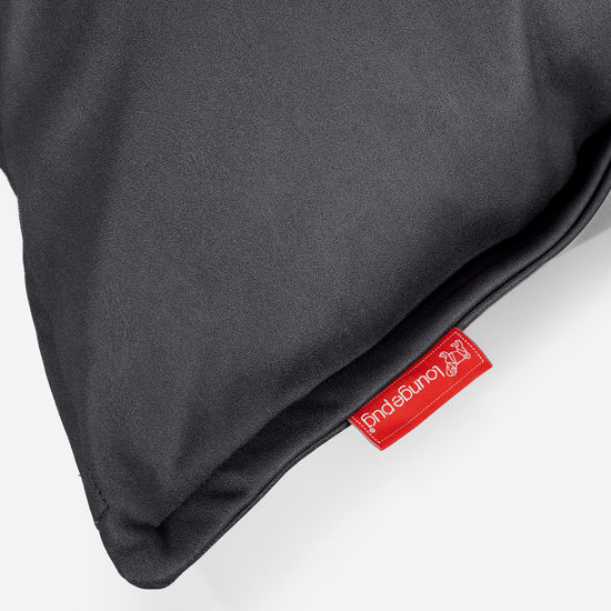 Párnahuzat 47 x 47cm - Vegán Bőr Fekete 03