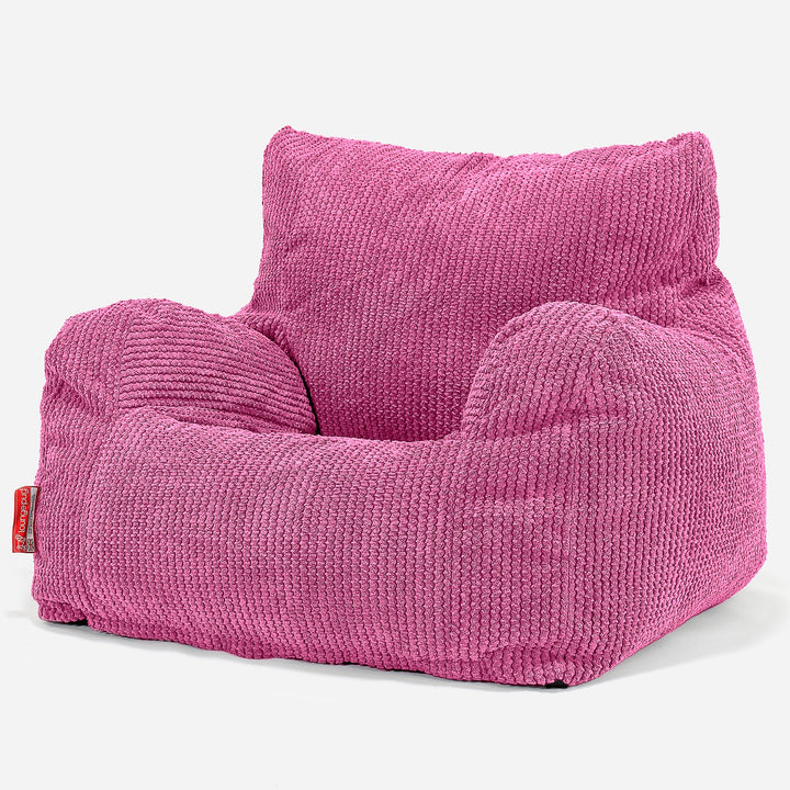 Josephine Babzsákfotel Kartámasszal - Pompon Rózsaszínű 01