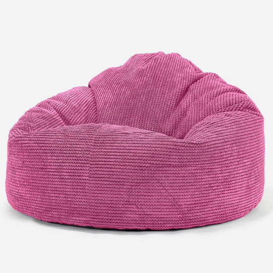 Archi Babzsákfotel - Pompon Rózsaszínű 01
