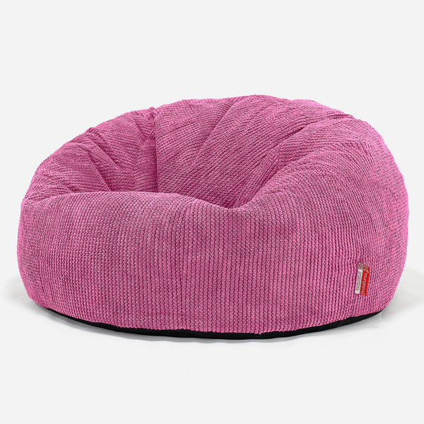 Klasszikus Babzsák-Kanapé - Pompon Rózsaszínű 01