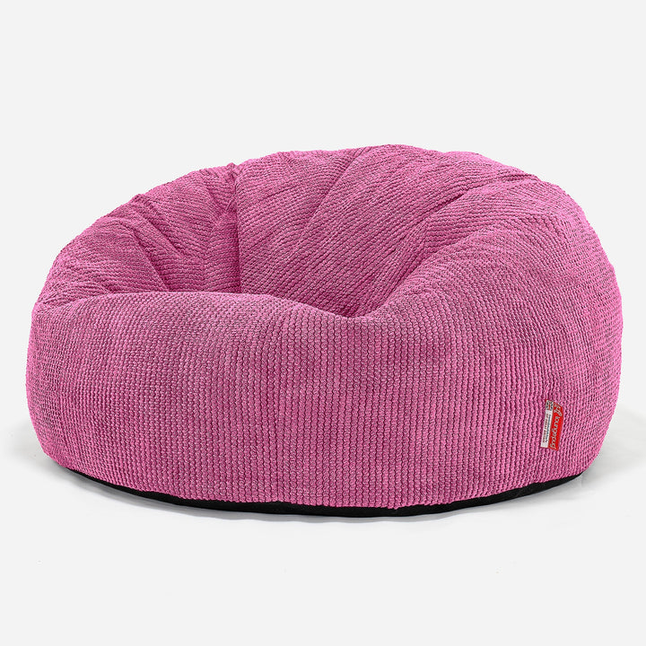 Klasszikus Babzsák-Kanapé - Pompon Rózsaszínű 01